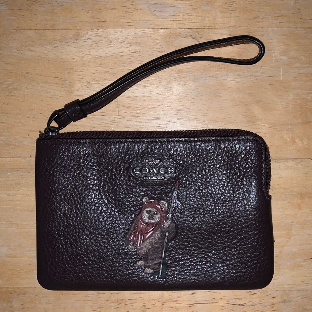 Star Wars x Coach | Brown Ewok Wallet